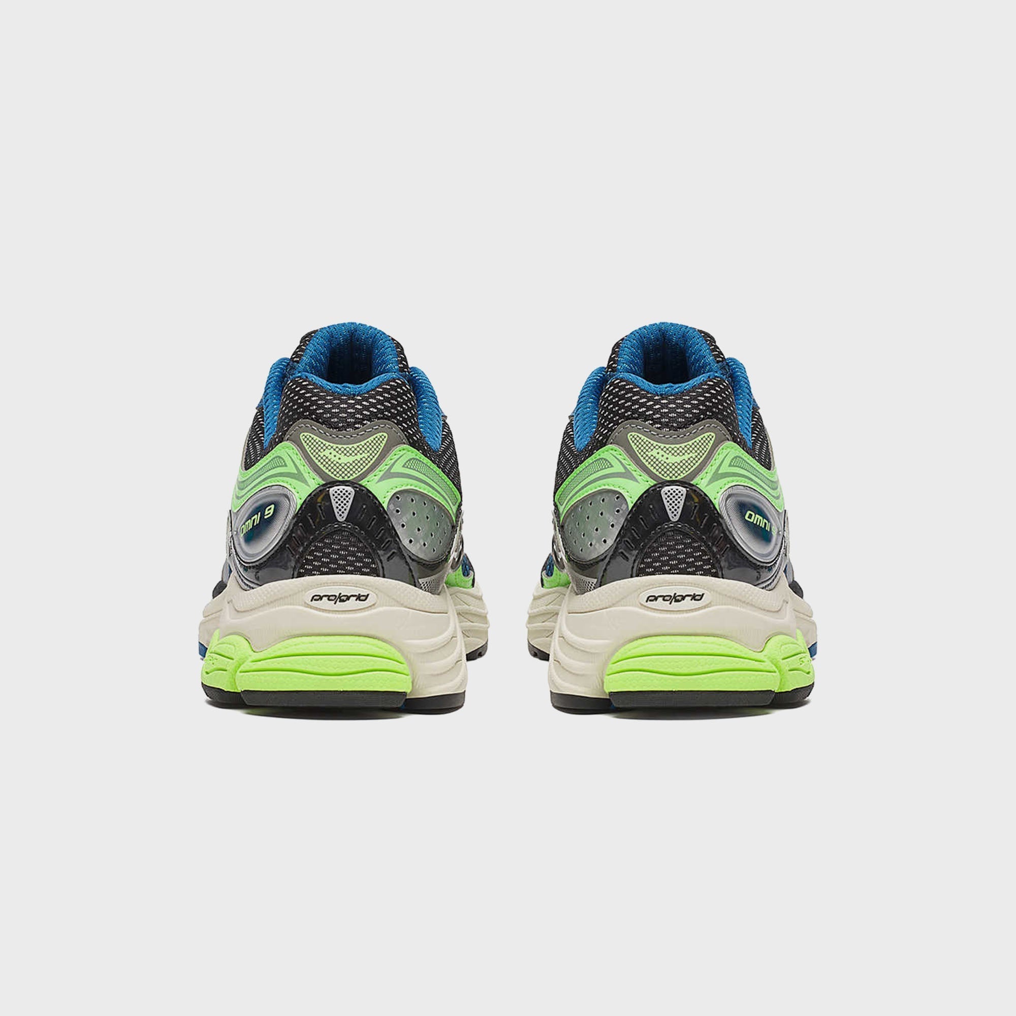 Saucony Progrid Omni 9 - Blue / Lime