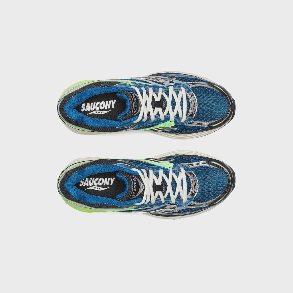 Saucony Progrid Omni 9 - Blue / Lime
