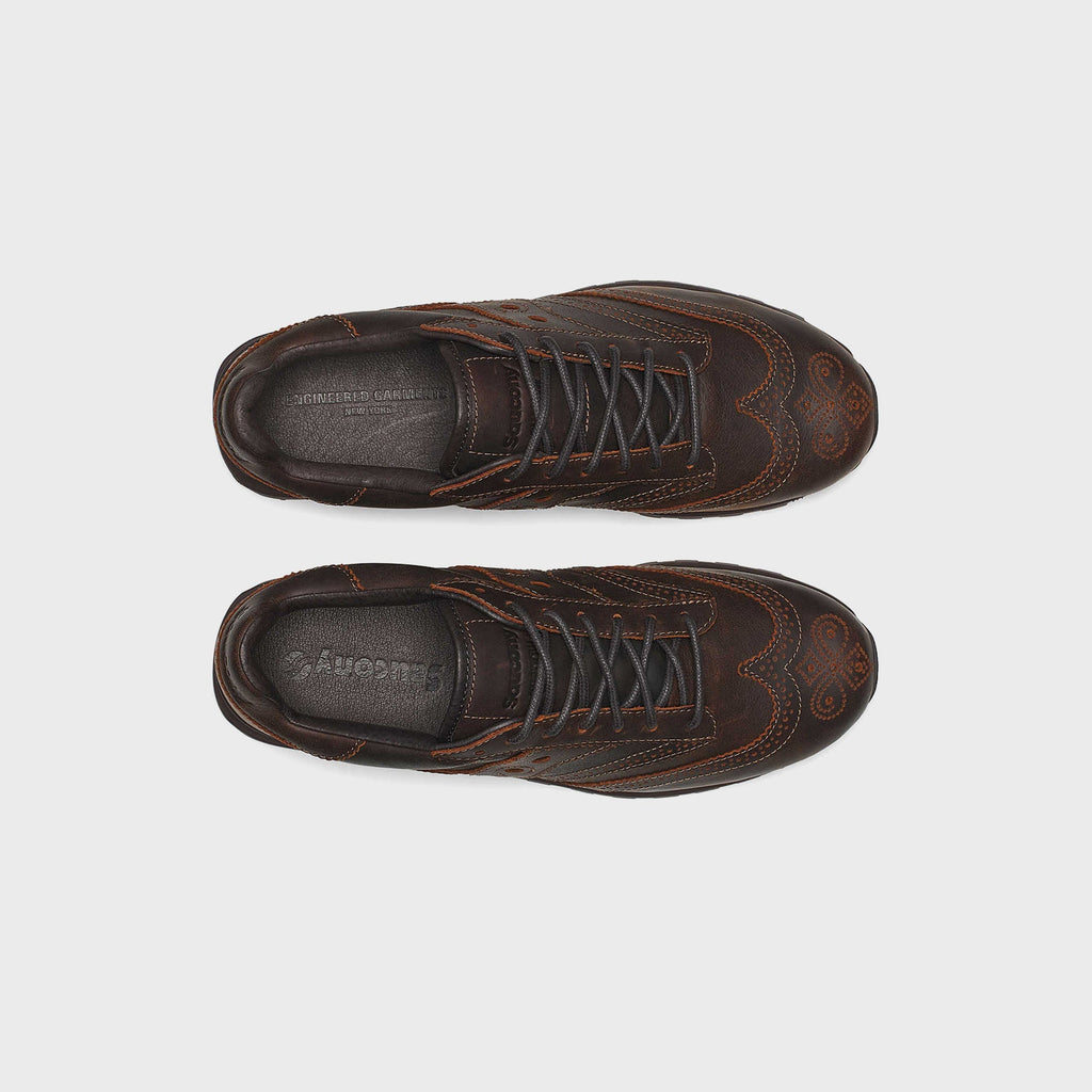 Saucony x Engineered Garments Shadow Original Wingtip - Brown