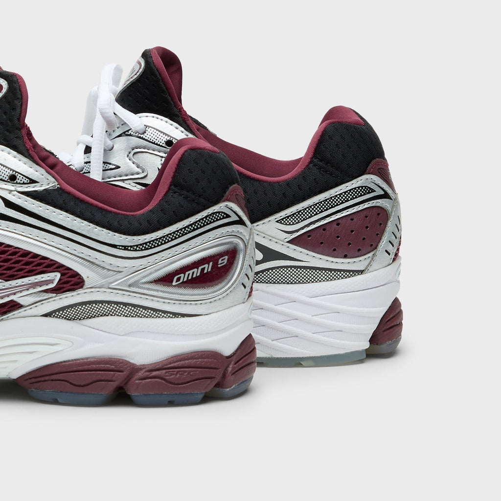 Saucony Progrid Omni 9 Socktop - Maroon / Black