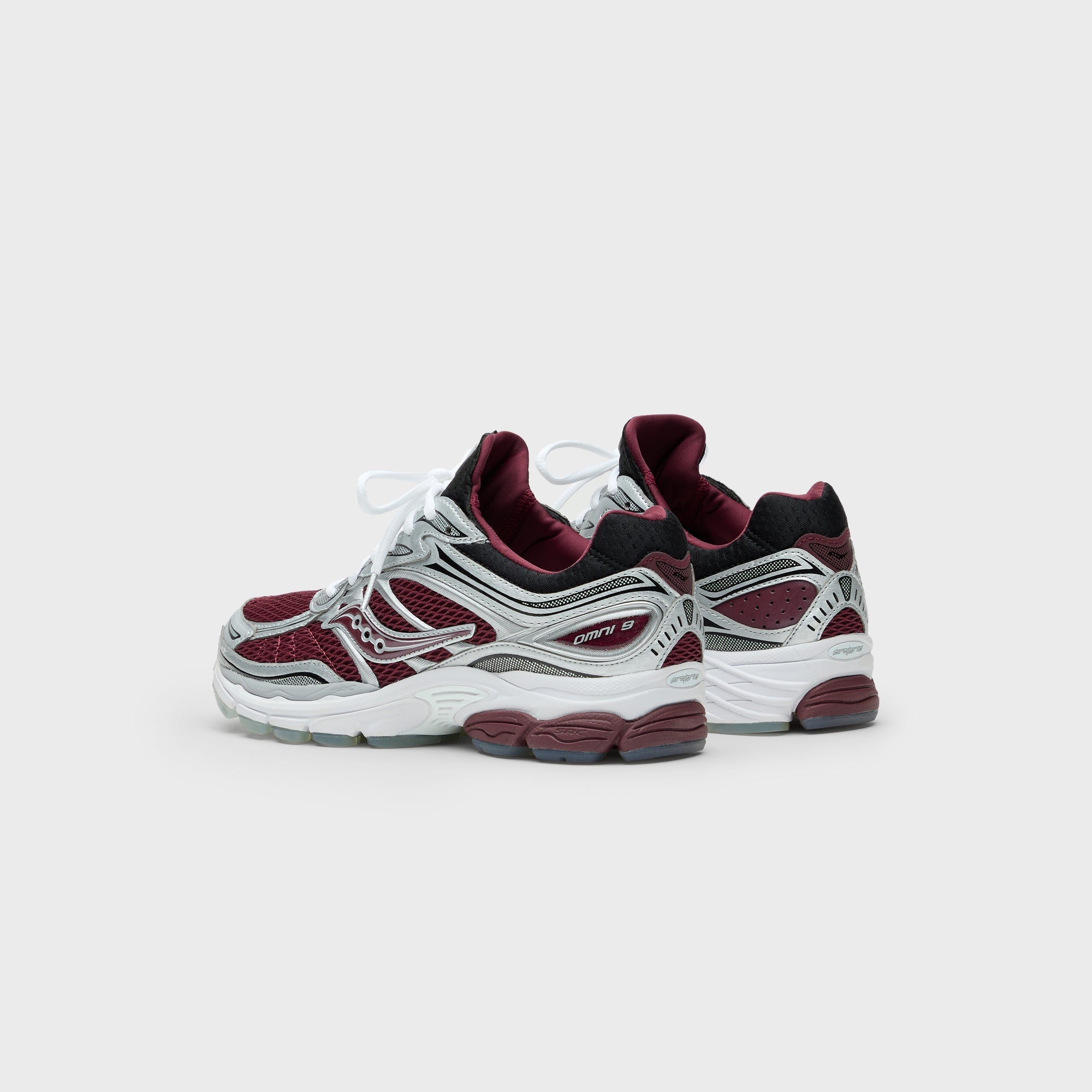 Saucony Progrid Omni 9 Socktop - Maroon / Black