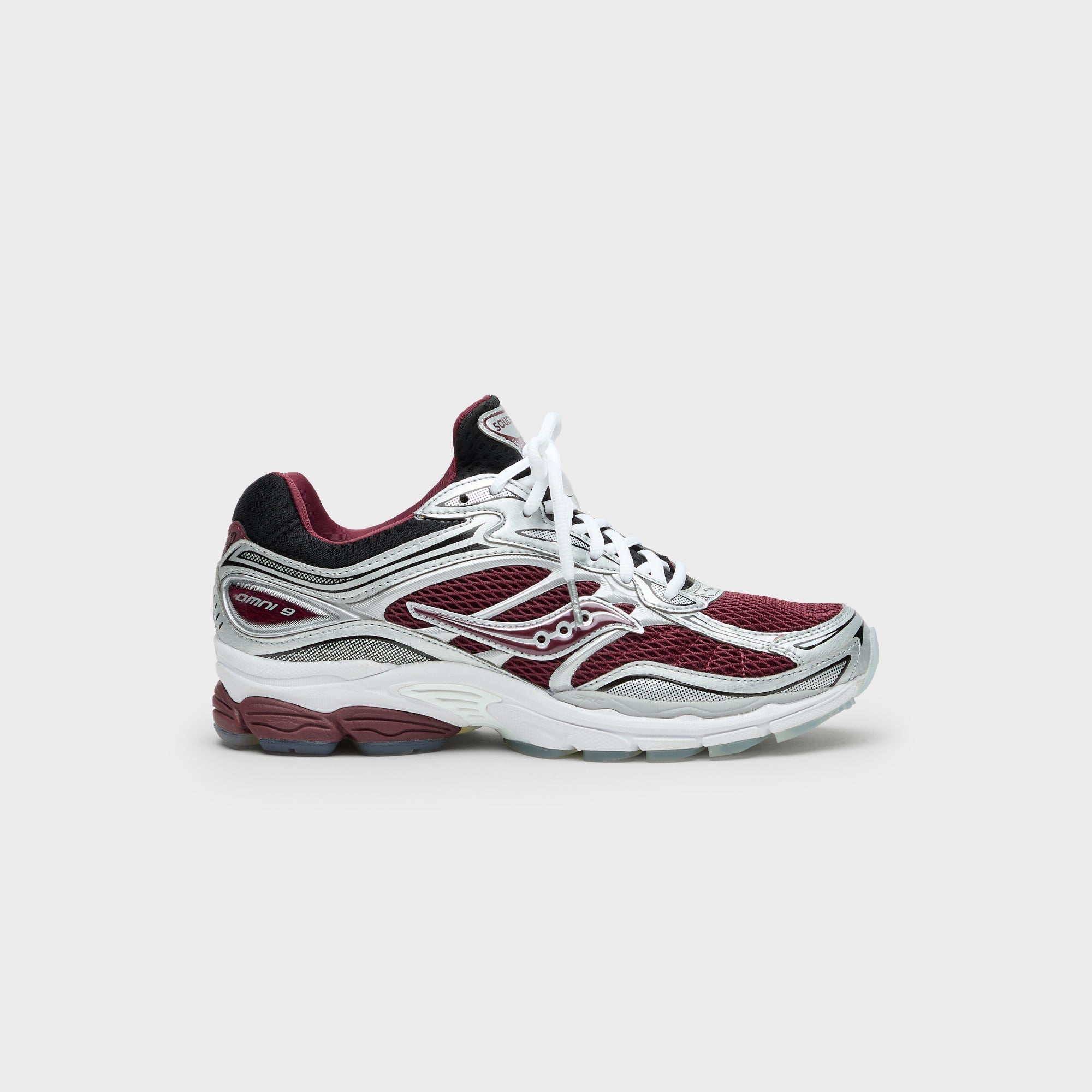 Saucony Progrid Omni 9 Socktop - Maroon / Black