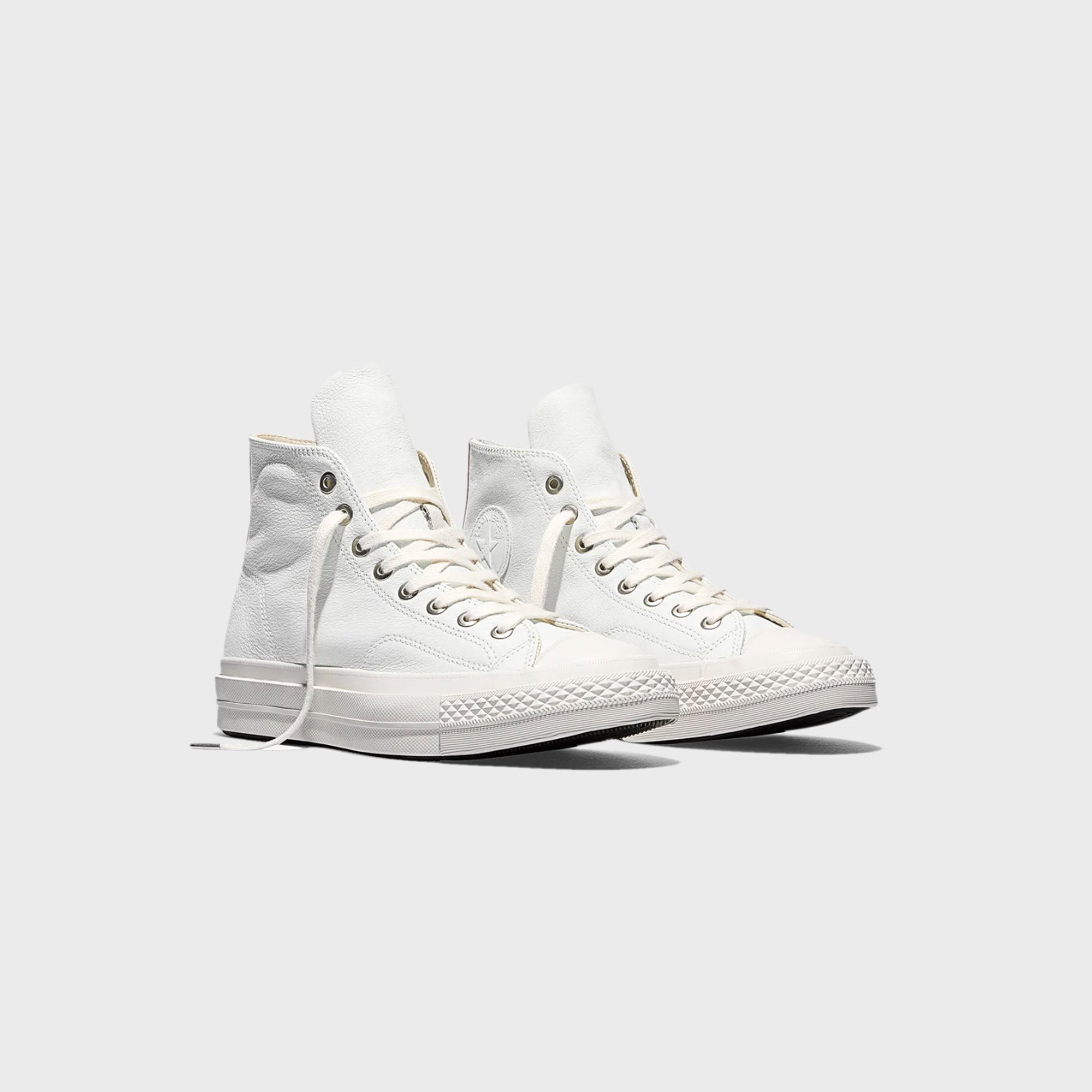 Converse First String Premium Leather - Cream / Brown