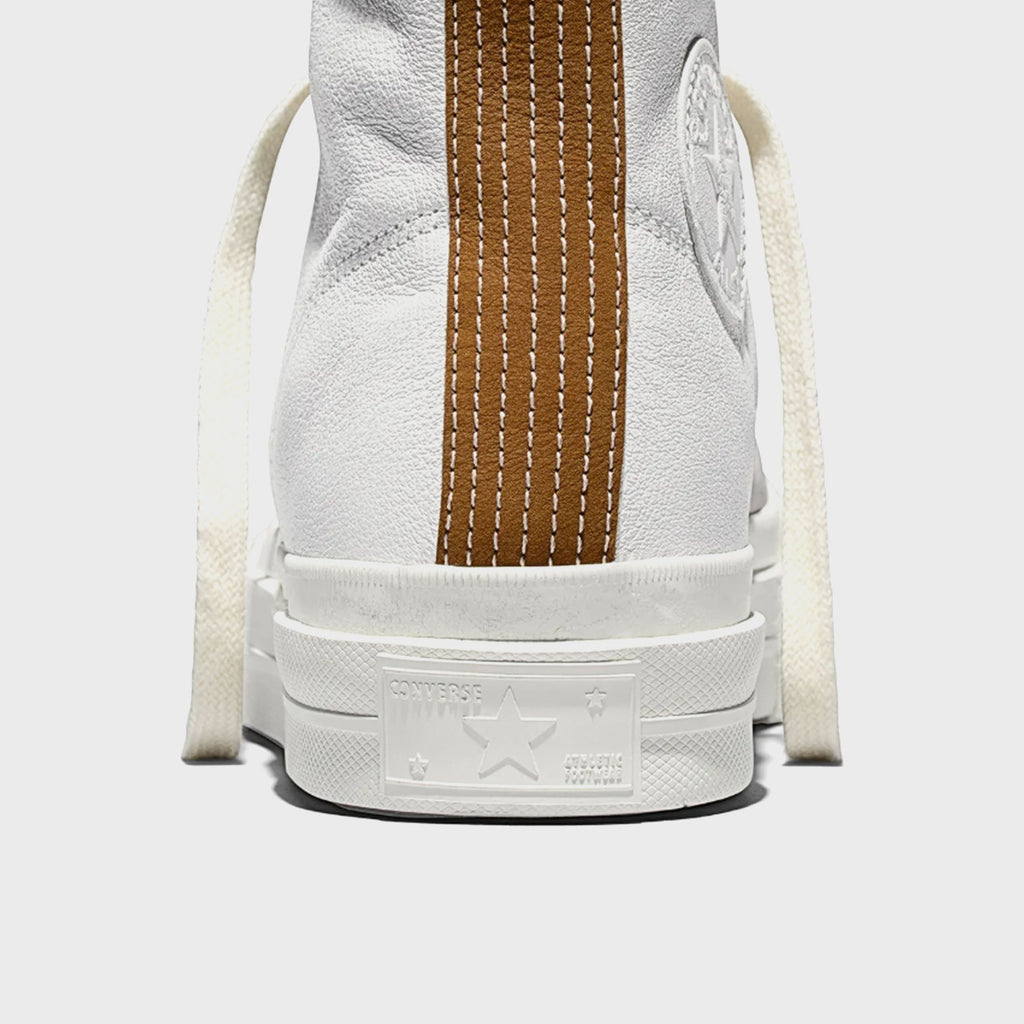 Converse First String Premium Leather - Cream / Brown