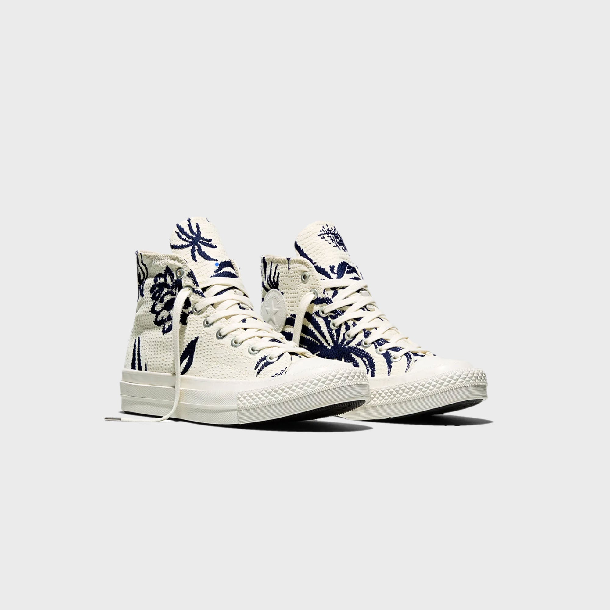 Converse First String Japanese Tropical Knit - Cream / Navy