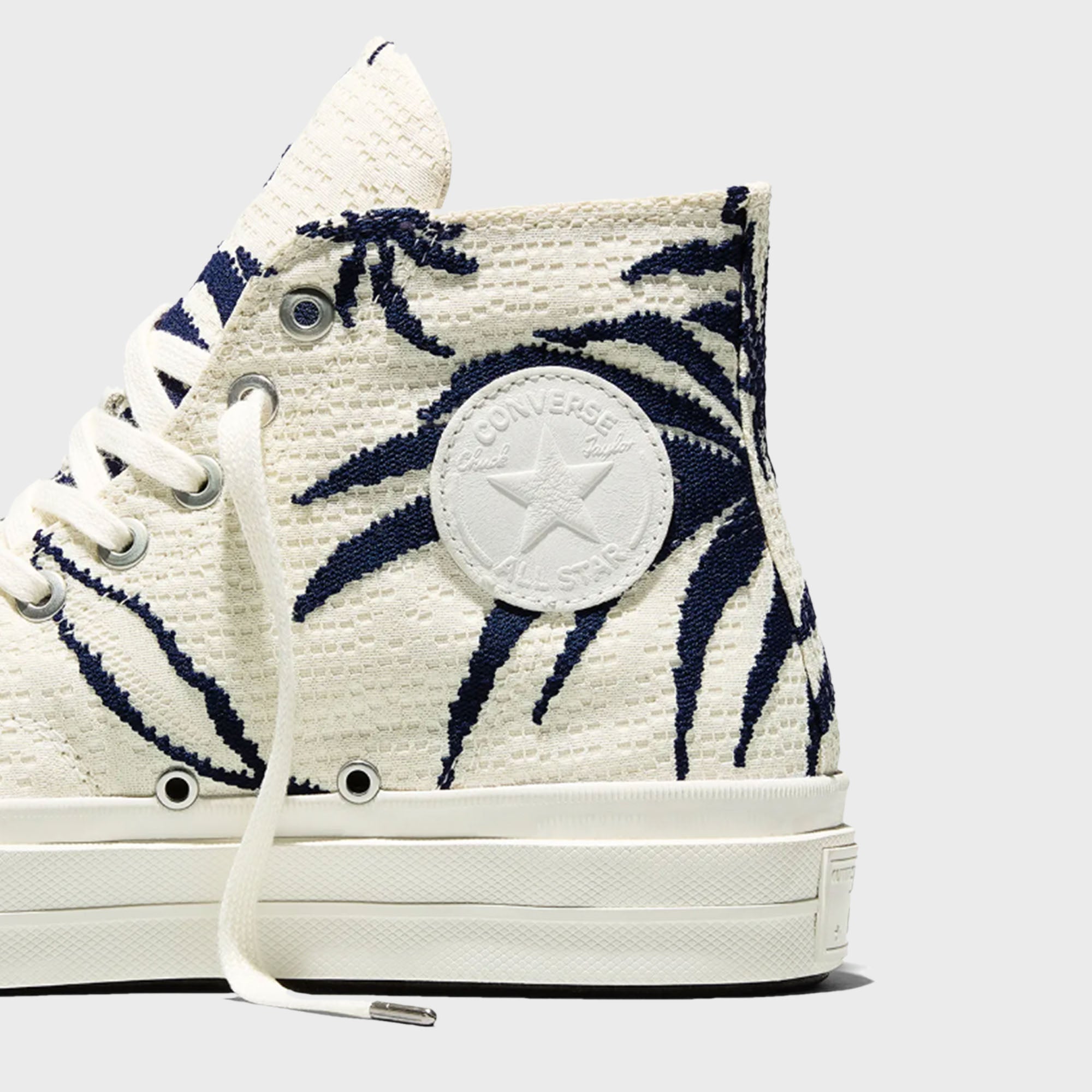 Converse First String Japanese Tropical Knit - Cream / Navy