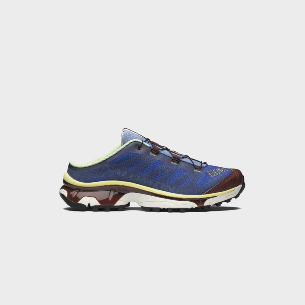 MM6 Maison Margiela x Salomon XT-4 Mule - Ultramarine / Rum Raisin / Yellow
