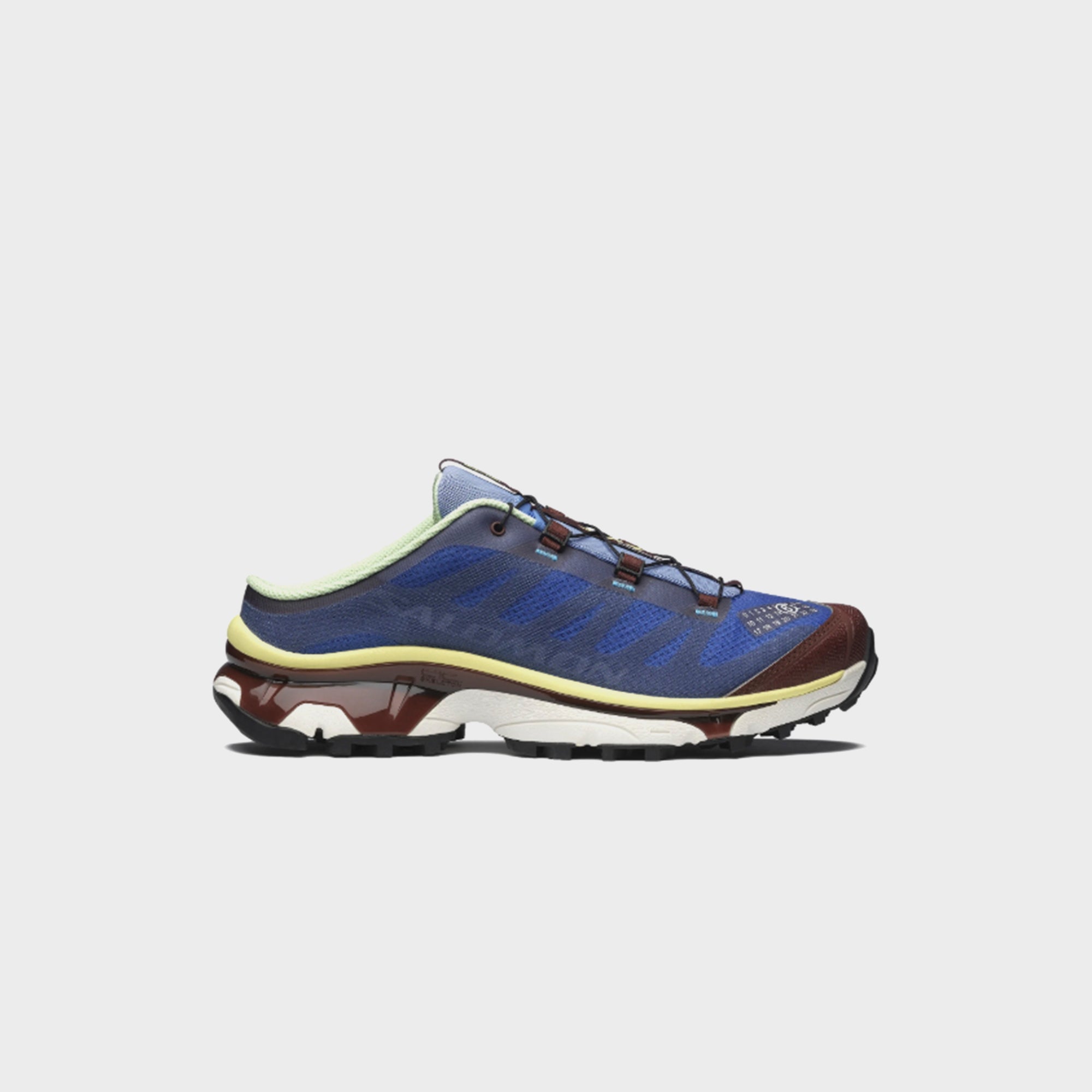 MM6 Maison Margiela x Salomon XT-4 Mule - Ultramarine / Rum Raisin / Yellow