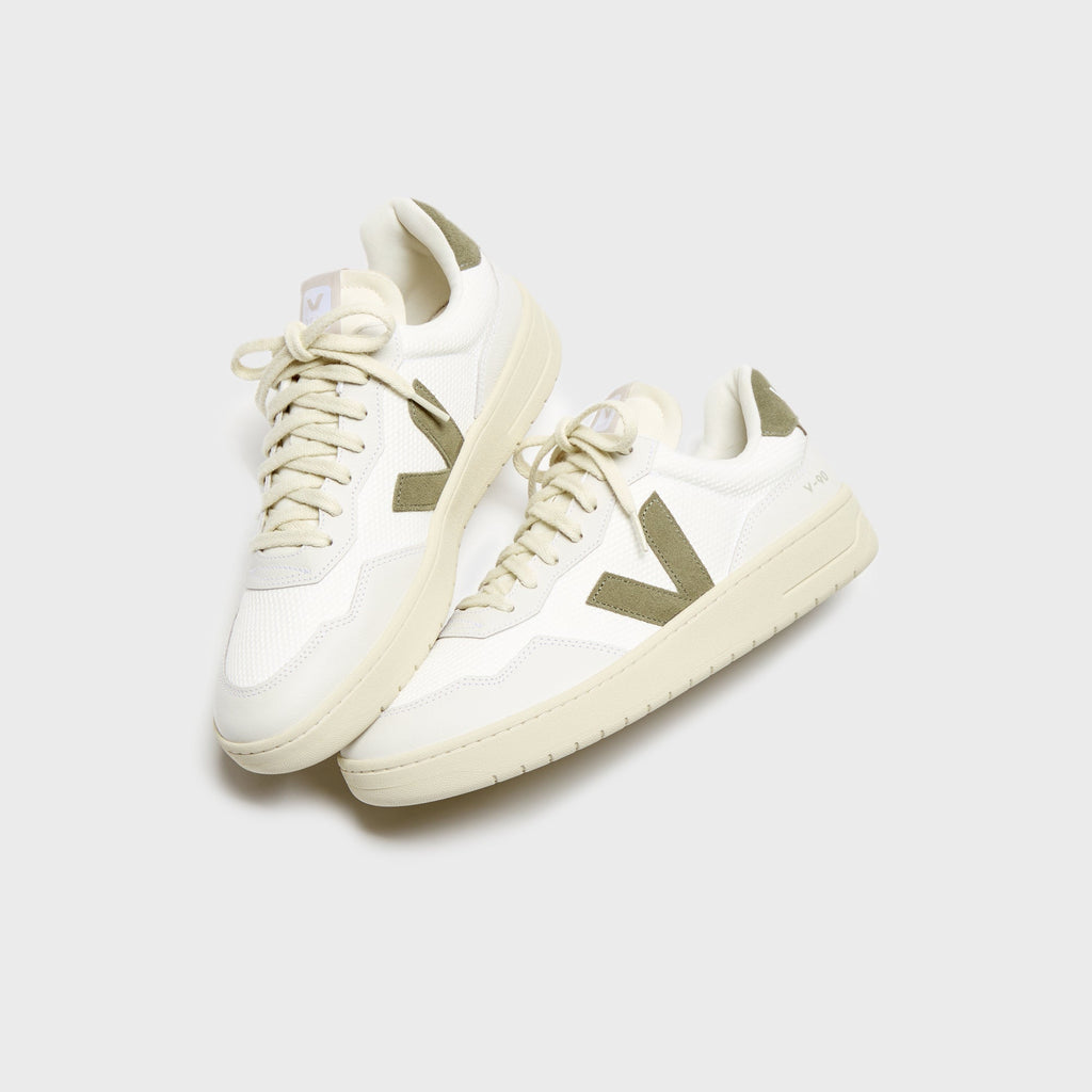Veja WMNS V-90 - White / Kaki