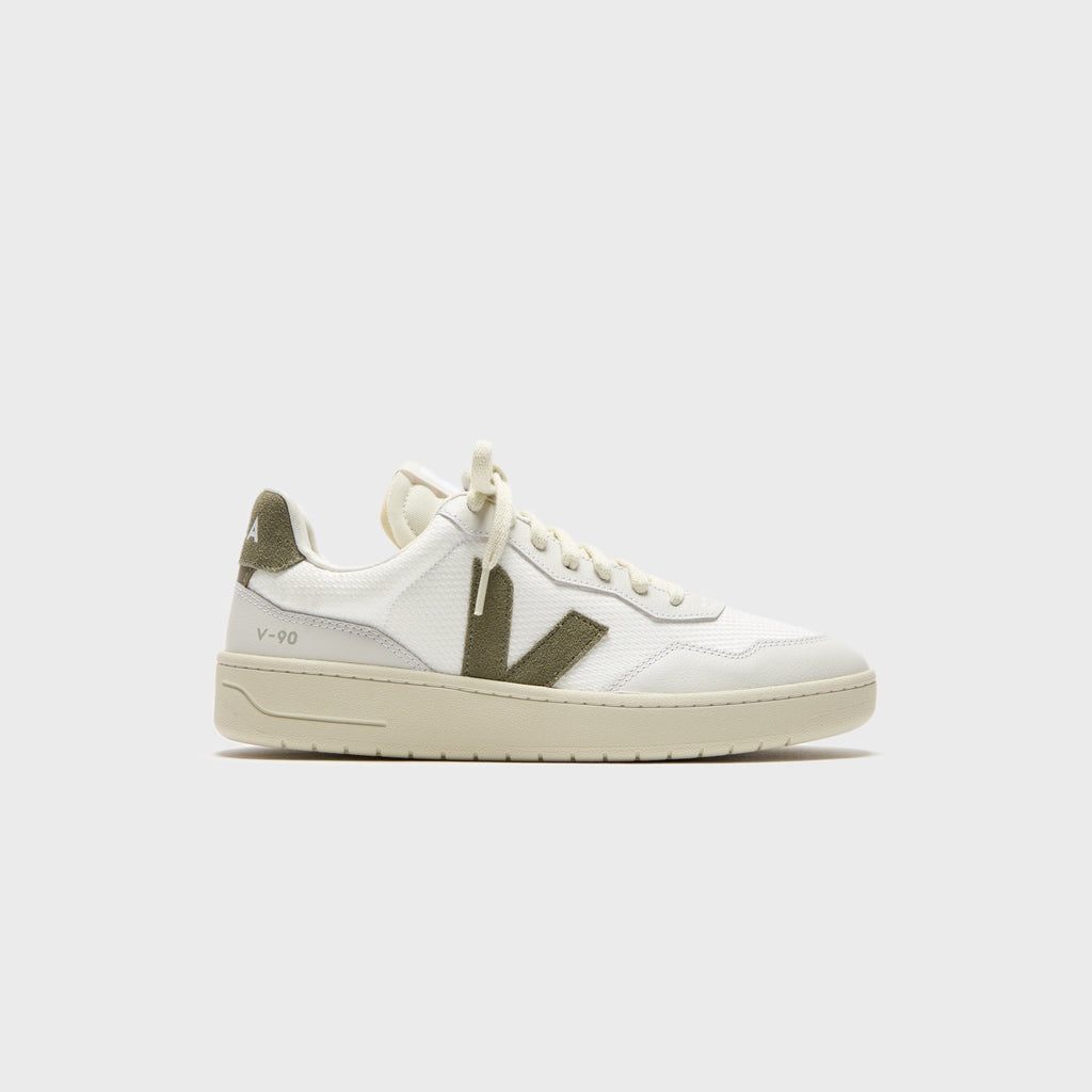 Veja V-90 - White / Kaki