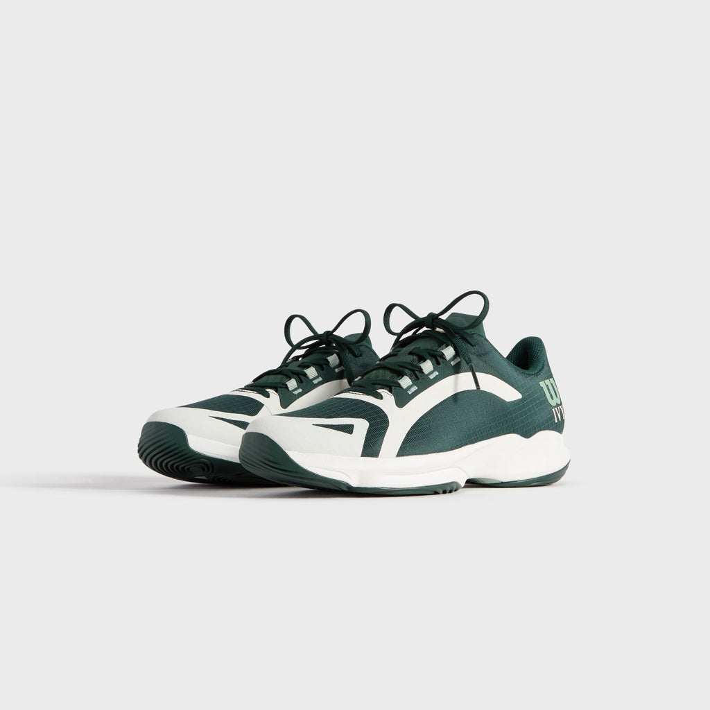 Kith Ivy for Wilson Hurakn Pro RS - Pine Grove / White / Aqua Gray