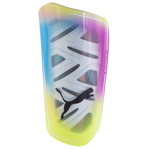 Puma Ultra Flex Sleeve Shin Guard (White/Ocean Dive)