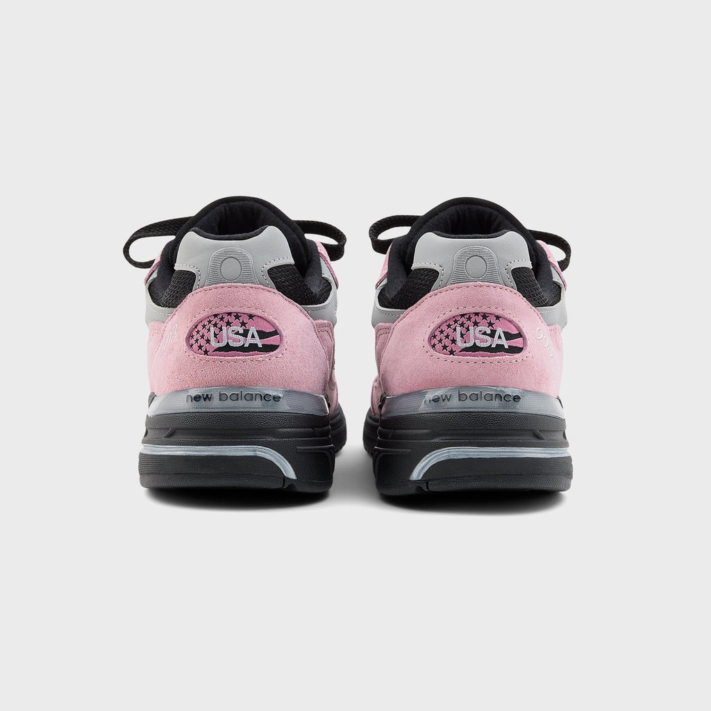 New Balance Made in USA 993 - Pink Taffy / Black / Slate / Grey