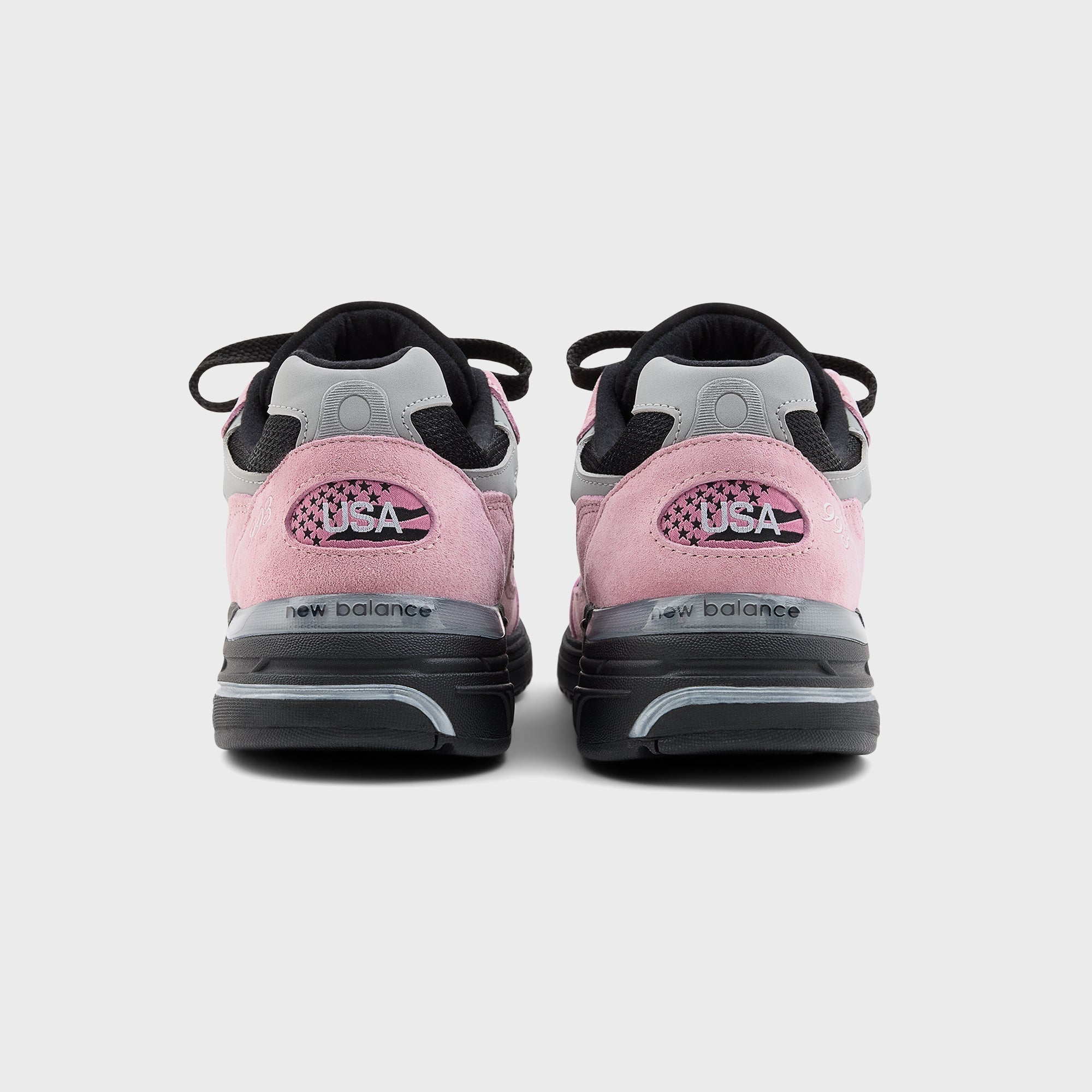 New Balance Made in USA 993 - Pink Taffy / Black / Slate / Grey